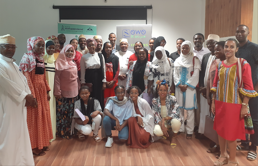 image Entreprenariat / Les gagnants du « weekend startup woman » reçoivent leurs attestations